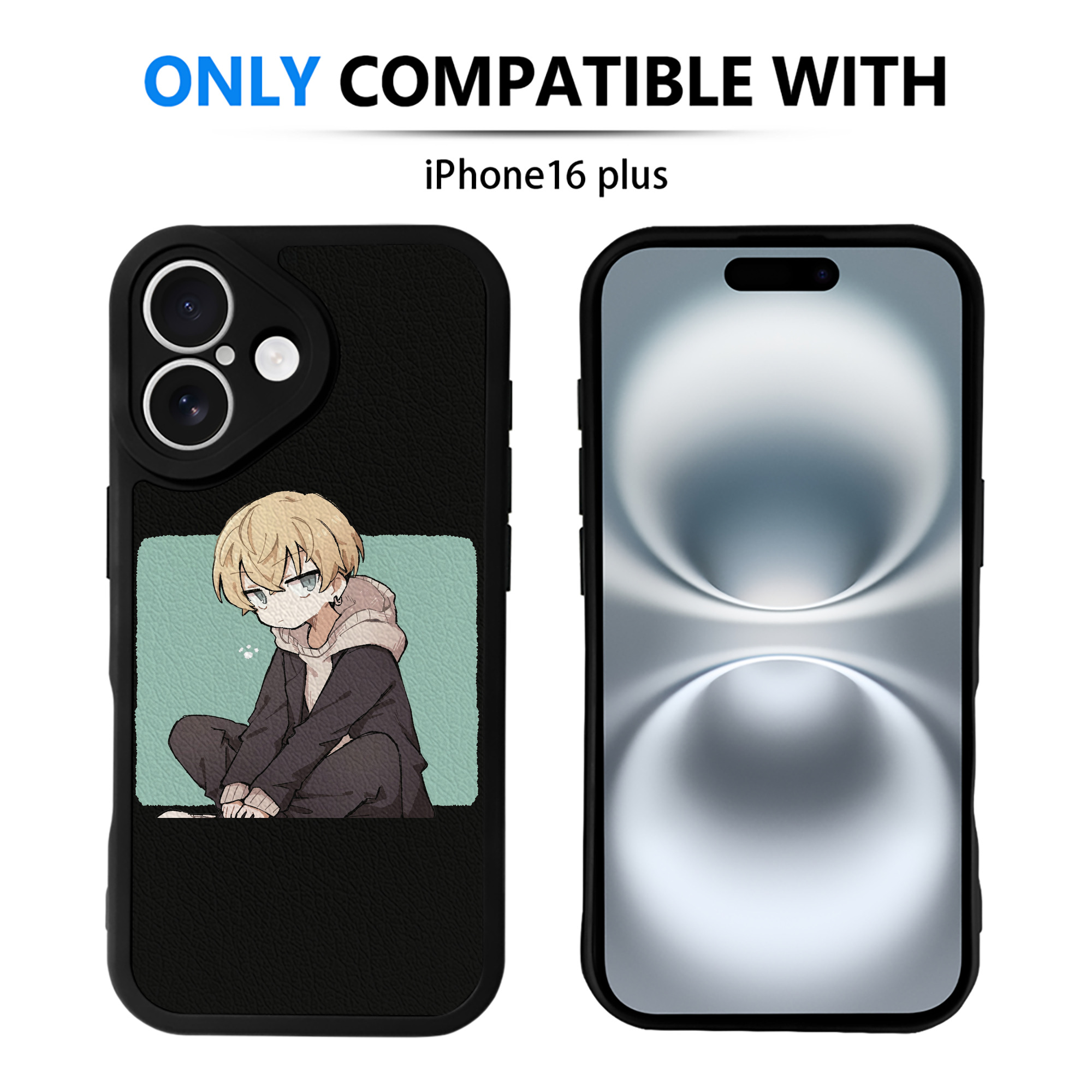 （画像用） 東京リベンジャーズ Tokyo Revengers 【iPhone 16シリーズ対応】シリコンスマホケース（レザー調） 材質：シリコン